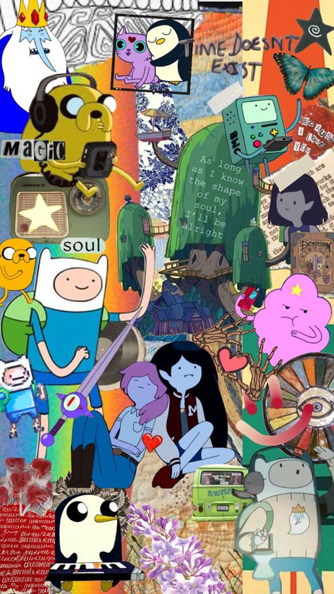 #adventuretime Adventure Time Collage, Adventure Time Ipad Wallpaper, Adriana Core, Marceline And Bubblegum, Adventure Time Wallpaper, Adventure Time Cartoon, Computer Wallpaper Desktop Wallpapers, Steven Universe Characters, Black Cartoon