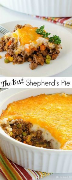 Shepherd's Pie (Cottage Pie when using beef) Shepherds Pie Recipe, Cottage Pie, Shepherd's Pie, Shepherds Pie, Beef Dinner, Beef Dishes, Pie Recipe, Ground Beef Recipes, Main Dish Recipes