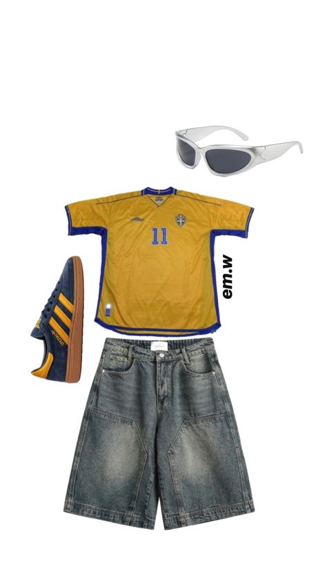 Streetwear Fashion Png, Swedish Outfit, 2004 Fashion, Outfits For Spain, Street Style Outfits Casual, Trendy Boy Outfits, Baggy Clothes, Mens Casual Dress Outfits, Football Outfits