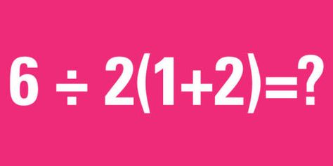 5 Viral Math Problems That Blew the Internet's Mind in 2015 Pemdas Worksheets, Math Expressions, Math Riddles, Math Geek, Order Of Operations, Math Problems, All In One App, School Math, Education System