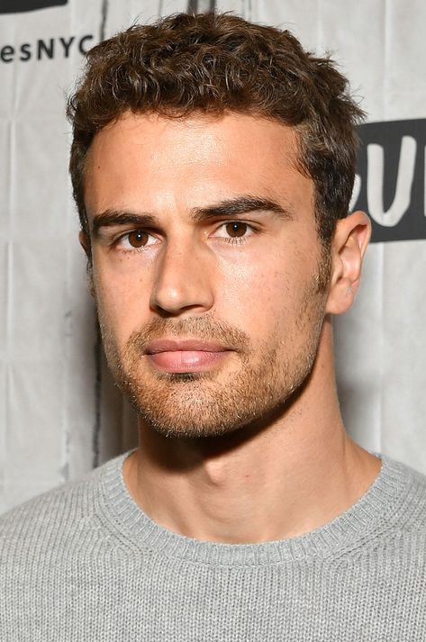 Theo James Pictures and Photos | Fandango Thoe James, Divergent Theo James, The Inbetweeners, Theodore James, Photo Stills, Men Haircut Curly Hair, Life Routines, Portrait Pictures, Theo James