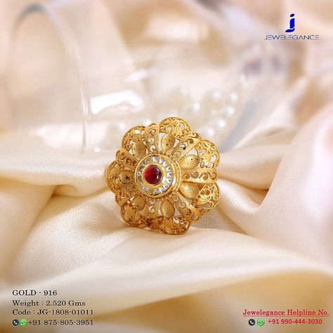 No photo description available. Gold Antique Ring Design, Gold Ring Design For Women Indian Traditional, Antique Gold Ring Design For Women, Gold Ring Design For Women Indian, Gold Ring Design For Women, Ring Design For Women, Gold Ring Design, Quinceanera Jewelry, Antique Gold Rings