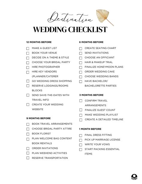 Planning a destination wedding shouldn't give you jetlag 💫

Our latest checklist is your first-class ticket to stress-free destination planning. Think of it as your personal travel agent meets wedding planner meets style guide.

Ready for takeoff? We've got the roadmap to your dream celebration ✈️" Destination Wedding To Do List Checklist, Planning A Destination Wedding, Destination Wedding Planning Timeline, Destination Wedding Packing List, Destination Wedding Planning Checklist, Wedding List Checklist, Wedding Bucket List, Wedding Planning Checklist Timeline, Destination Wedding Checklist