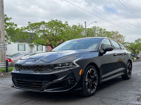 Certified Pre-Owned 2022 Kia K5 GT-Line 4D Sedan in Cleveland #22224CK | Spitzer Kia Cleveland 2022 Kia K5, Kia K5, Roadside Assistance, Rolling Bar, Oil Change, Backup Camera, High Beam, Android Auto, Fuel Efficient