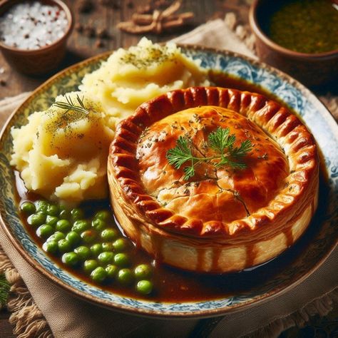 Alex Bloodfire (@alexbloodfire) • Instagram photos and videos Minced Pie, Minced Meat Pie, Minced Beef Pie, Meat Cuts Chart, Jellied Eels, Tavern Food, British Food Traditional, Parsley Sauce, Beef Pie