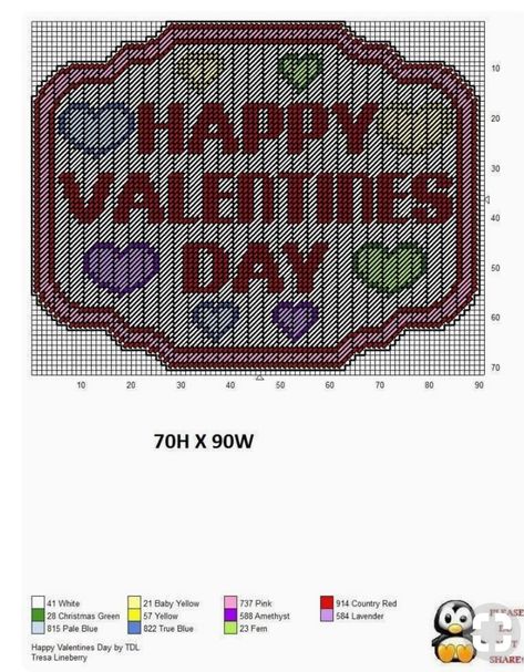 Plastic Canvas Valentines Day Patterns, Valentine Canvas, Happy Valentines Day Sign, Holiday Cross Stitch Patterns, Easter Canvas, Plastic Canvas Coasters, Plastic Canvas Ornaments, Valentines Patterns, Holiday Cross Stitch