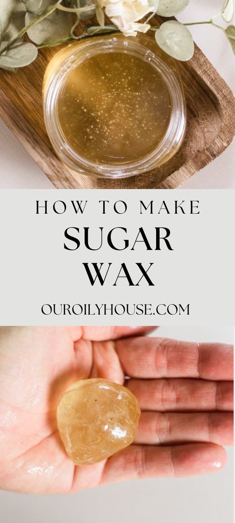 Homemade Sugar Wax, Sugar Wax Recipe, Wax Recipe, Sugar Wax Diy, Natural Hair Removal Remedies, Sugaring Hair Removal, Natural Hair Removal, Underarm Hair Removal, Diy Wax