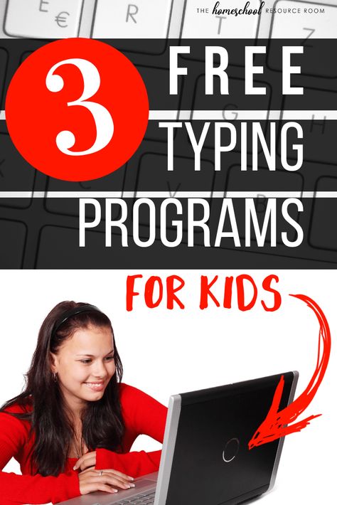 Typing Lessons for Kids - 3 FREE resources for learning to type. Typing games, typing lessons online, free typing programs. Typing Lessons, Learn To Type, Typing Skills, Resource Room, Online Student, Typing Games, Programming For Kids, Teach Kids, Online Programs