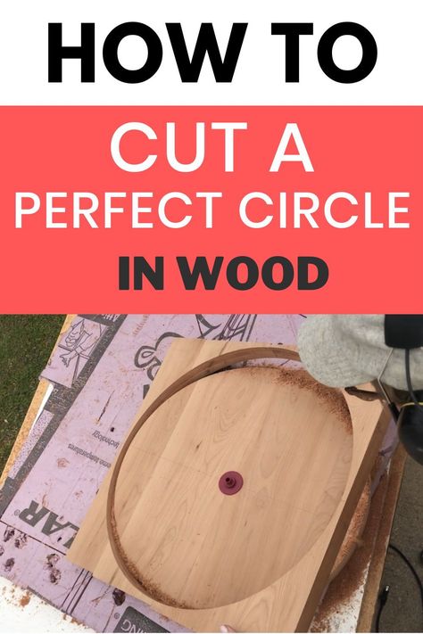 Circular Saw French Cleat, Circle Router Jig, Circular Saw Crosscut Jig, Circle Jig For Router, How To Find Circumference Of A Circle, Simple Woodworking Plans, Woodworking Plans Beginner, Router Projects, Pressure Treated Wood