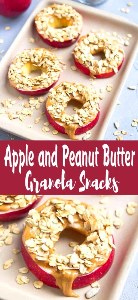 Gluten Free Clean Eating, Healthy Organic Snacks, Apple Peanut Butter, Granola Snacks, Healthy Munchies, Vegetarian Gluten Free, Peanut Butter Snacks, Breakfast Vegan, Vegan Plant Based