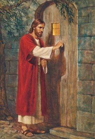 Will you come over? Touching your soul brightens us. Tears, joy, hope, love shared. Jesus Knocking On Door, Jesus Christ Lds, Images Of Christ, Pictures Of Christ, Religious Pictures, Lds Art, Christian Artwork, Bible Pictures, Pictures Of Jesus Christ