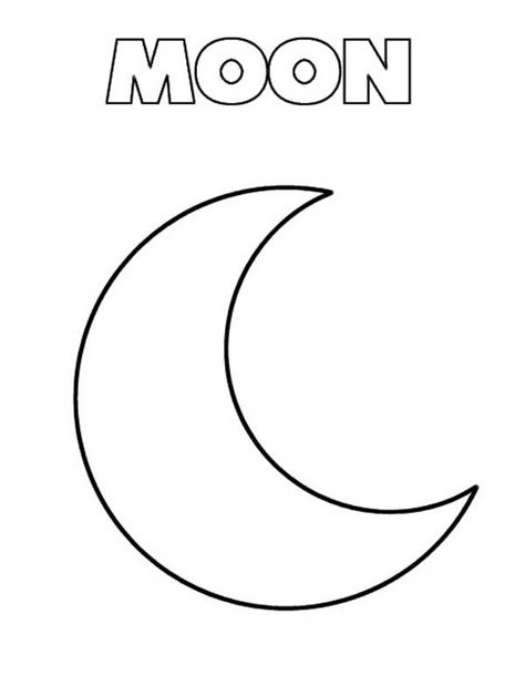 Moon For Kids, Earth Coloring Pages, Sun Coloring Pages, Tinta Guache, Moon Coloring Pages, Space Coloring Pages, Kindergarten Coloring Pages, Star Coloring Pages, Moon Crafts