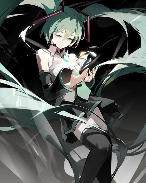 All posts • Instagram Miku Hatsune Chibi, Miku Hatsune Vocaloid, Miku Hatsune, Comic Art Girls, September 16, Anime Couples Manga, Dark Anime, Dark Wallpaper, Art Reference Poses