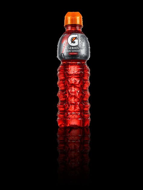 Gatorade Energy by David Clugston Red Gatorade, Sports Drink Packaging, Designed Background, Product Render, Red Punch, Drinks Packaging, Sports Drinks, Drinks Packaging Design, Sports Drink