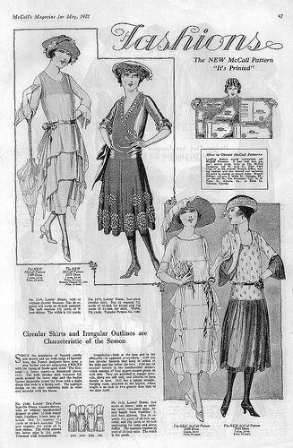 Spring Fashion Print 1921 1921 Fashion, Fashion 1910, Patron Vintage, 1920s Outfits, 1920 Fashion, Parisienne Chic, Louise Brooks, Fashion Illustration Vintage, 20th Century Fashion