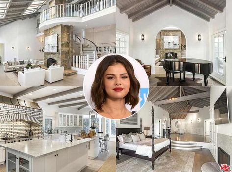 Selena Gomez Drops $5 Million on Tom Petty's L.A. Mansion: Go Inside Selena Gomez House, Interior Design Videos, A Mansion, Tom Petty, Custom Build, Selena Gomez, A House, Mansion, Rocker