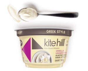 Kite Hill Greek Style Yogurt Review & Info (Dairy-Free Almond-Based) Vegan Runner, Almond Milk Yogurt, Almond Yogurt, Vanilla Plant, Vegan Protein Sources, Plant Protein Powder, Plant Based Yogurt, High Protein Vegan Recipes, High Carb Foods