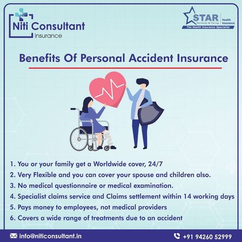 #livefree #HealthyLiving #InsuranceClaim #LifeInsurance #Accident #Insurance #InsurancePolicy #insuranceagent #insurancesolutions #InsuranceClaim #HealthPolicy
#InsurancewithNitiConsultant #InsurancewithStarHealth Personal Accident Insurance, Accident Insurance, Insurance Benefits, Medical Examination, Health Insurance, Insurance, Medical, Benefits, Money