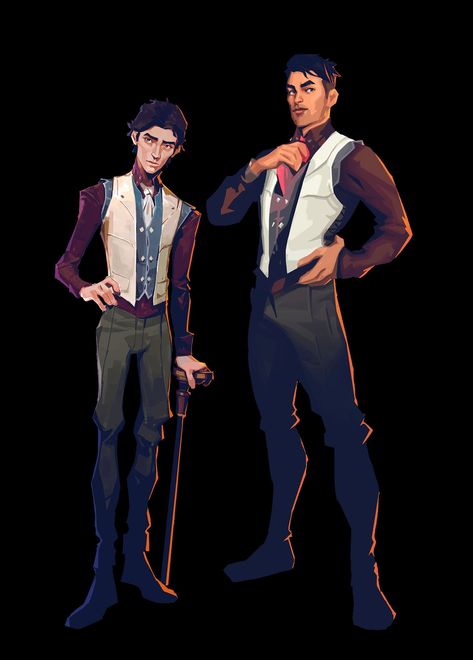 Viktor Jayce, Leg Braces, Red Tie, Lol League Of Legends, Gorillaz, Character Design References, Cartoon Shows, White Tie, Drawing Reference Poses