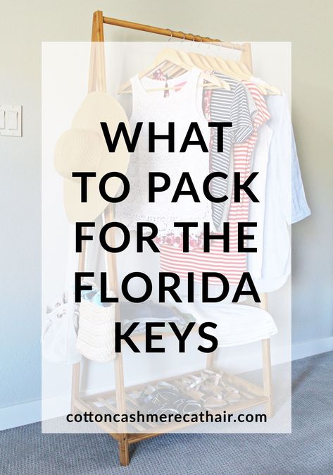 How To Pack For Florida For A Week, Key Largo Outfits, Casual Key West Outfits, Florida Keys Packing List, Florida Clothes Vacations Outfit Ideas, Florida In April Outfits, Siesta Key Outfits, Keys Outfit Florida, What To Pack For A Week In Florida