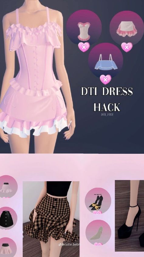 Dress To Impress Blood Hack, Dti Hacks Dress, Vip Dress To Impress Hacks, Rosé Blackpink Dress, Dress To Impress Hacks No Vip, Hacks Dress, Blackpink Dress, Dti Codes, Vip Dress