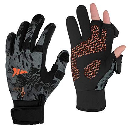 Amazon.com : KastKing Mountain Mist Fishing Gloves - Cold Winter Weather Fishing Gloves - Fishing Gloves for Men and Women - Ideal as Ice Fishing, Photography, or Hunting Gloves(Blackout, Small) : Sports & Outdoors Ice Fishing Gear, Hunting Gloves, Fishing Gloves, Winter Fishing, Fishing Photography, Gloves For Men, Rubber Gloves, Ice Fishing, Brand Clothing