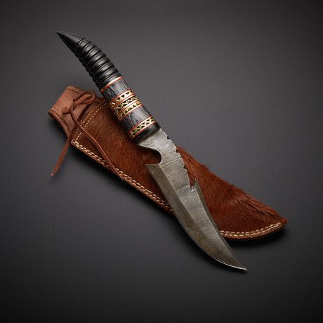 Medieval Knife, Kukri Knife, Vintage Knife, Antique Accessories, Electric Knife, Handcrafted Knife, Skinning Knife, Bull Horns, Dagger Knife