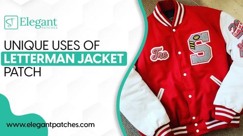 5 Uses Of Letterman Jacket Patches - Elegant Patches Letterman Jacket Alternatives, Letterman Jacket Ideas, Letterman Jacket Patches, Letterman Patches, Jacket Patches, Innovative Ideas, Letterman Jacket, Patches Jacket, How To Memorize Things