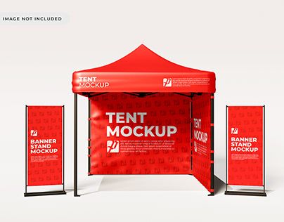 Tent Booth, Branding Mockups Free, Event Booth Design, Standee Design, Food Cart Design, Event Booth, Graphic Design Assets, Tent Design, Business Colors