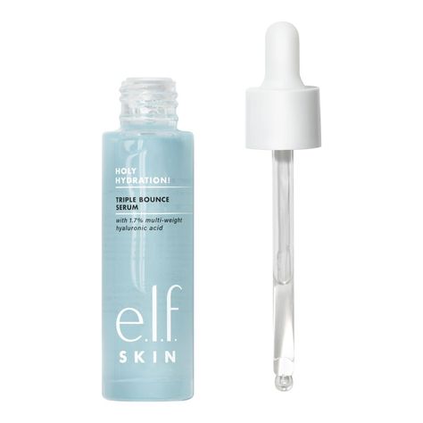 e.l.f. Triple Bounce Serum Face Moisturizers - 1.0 fl oz Skin Care Stuff, Serum For Dry Skin, Ultra Beauty, Sephora Skin Care, Serum Face, Supple Skin, Elf Cosmetics, Skin Care Items, Mascara Facial