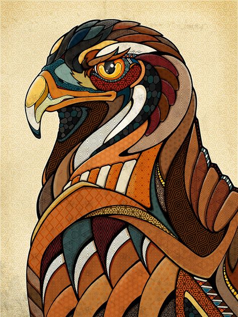 Adobe // Capture CC // Eagle on Behance Adobe Capture, Eagle Art, Mandala Design Art, Behance Project, Arte Animal, Native Art, Native American Art, Mural Art, Behance Net