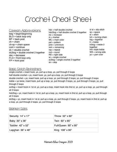 PDF Crochet Cheat Sheet.pdf - Google Drive Crochet Stiches Charts Cheat Sheets, Crochet Stitches Cheat Sheet, Crochet Cheat Sheet, Crochet Hacks, Crochet Dreams, Blue Crayon, Crochet Classes, Crochet Hack, Crochet Stuff