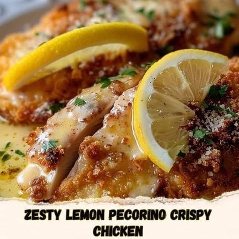 Gordon ramsay recipes 🍰🥯🍞 | Zesty Lemon Pecorino Crispy Chicken | Facebook Zesty Lemon Pecorino Chicken, Zesty Lemon Pecorino Crispy Chicken, Lemon Pecorino Chicken, Zesty Italian Lemon Pecorino Chicken, Gordon Ramsay Recipes, Gordon Ramsey Recipes, Gordon Ramsay Recipe, Chicken Tenderloins, Italian Chicken