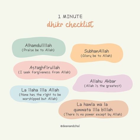 Daily Dikhr, Dhikr Reminder, Ramadan Kids, Alhumdulillah Quotes, Islam Quotes About Life, Ramadan Activities, Best Islamic Images, Learn Quran, For Good Luck