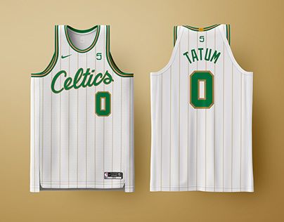 Nba Jersey Design, Celtics Jersey, Vintage Football Shirts, Striped Jersey, Nba Jersey, Vintage Football, Jersey Design, Boston Celtics, Behance Portfolio