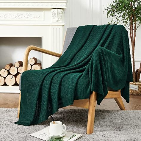 Fringe Throw Blanket, Tassel Blankets, Bamboo Blanket, Cable Knit Throw, Woollen Blankets, Fringe Throw, Blanket For Sofa, Green Throw, Summer Blanket