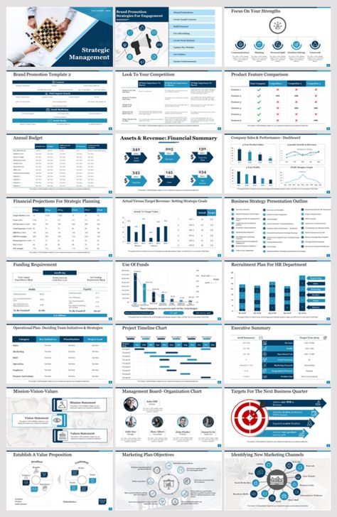 Innovative thinking and #planning are indispensable parts of developing a sound #business #plan. Introduce strategic #management in your organization and outperform your competitors. Download our professionally-designed #PowerPoint complete deck. #StrategicManagement #InnovativeThinking #BusinessPlan #PPT #template Strategic Plan Design, Strategic Plan, Strategic Planning Template, Free Powerpoint Presentations, Powerpoint Animation, Business Plan Ppt, Strategic Goals, Professional Powerpoint, Business Presentation Templates