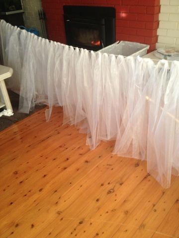 Capture it ~ Moment by moment: Table Skirtings!! Diy Table Skirts, Table Skirting, Moment By Moment, Diy Tulle, Table Skirts, Skirt Diy, Bridal Table, Diy Skirt, Diy Bridal