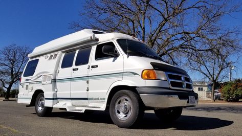 nicely equipped 2002 Dodge Pleasure Way Excel TD camper Dodge Camper Van, Dodge Caravan Minivan, Diesel Heater Camper, 2005 Dodge Dakota, Bedford Bambi Camper Van, Chevy Astro Van, Astro Van, Dodge Van, Campers For Sale