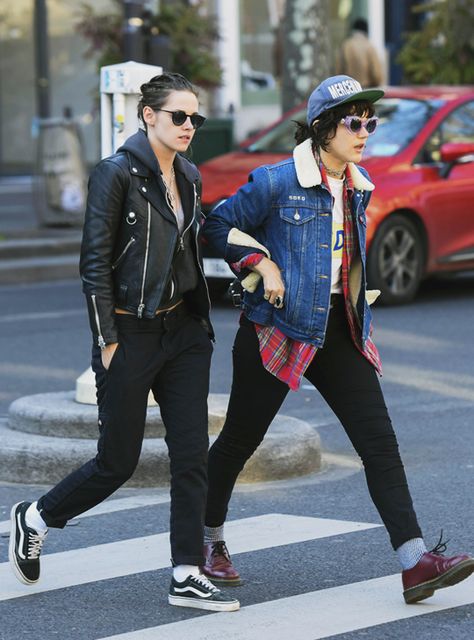 Kirsten Steward, Tomboy Stil, Kristen Stewart Style, Rocker Look, Fashion Network, Look Rock, Androgynous Fashion, Tomboy Fashion, Kristen Stewart