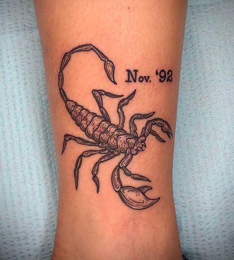 Scorpio Sign Tattoos, Scorpio Tattoos, Small Tattoos Ideas, Scorpio Zodiac Tattoos, Tattoo Quotes For Men, Tato Henna, Girl Arm Tattoos, Scorpio Tattoo, Sharpie Tattoos