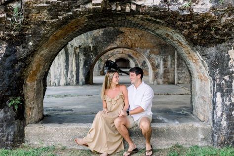 Mary Miles + Shane's Engagement Photoshoot with Jordan West Photography on Pensacola Beach, Florida Pensacola Beach Florida, Florida Photography, Pensacola Beach, Beach Engagement, Black Walls, Engagement Photoshoot, Beach Florida, Engagement Session, Fort