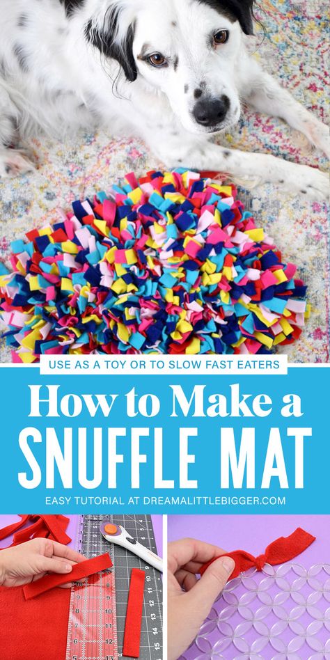 Make A Snuffle Mat, Diy Snuffle Mat, Homemade Dog Toys, Snuffle Mat, Diy Dog Toys, Dog German, Dog Enrichment, Dog Crafts, Diy Carpet