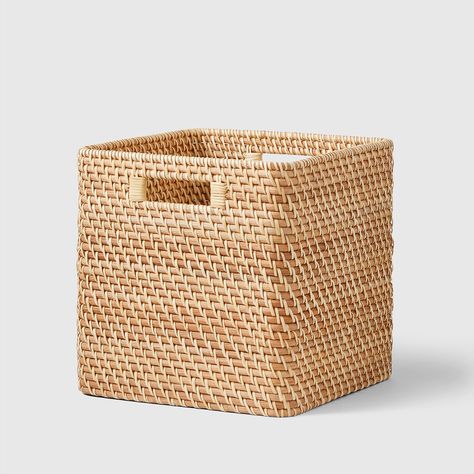 Dc Apartment, Storing Shoes, Interiors Bedroom, Rattan Storage, Shoe Storage Solutions, Storage Cubes, Dorm Inspo, Storage Cube, Decorative Storage Boxes