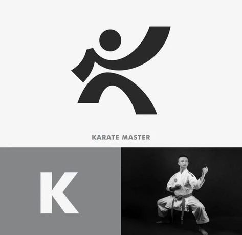 Karate Logo Design, Martial Art Logo, Judo Logo, Martial Arts Logo, Karate Logo, Gymnastics Logo, Logo Sketch Design, Joy Logo, Typography Magazine