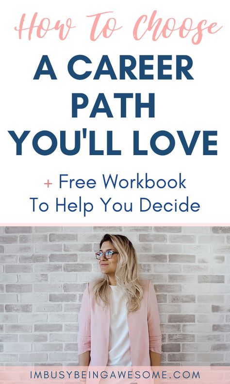 Not sure what career path you want to be on? Let me help  with these tips to narrow your decision process. Also make sure to download this free printable workbook - which asks you the right questions to help you find your dream job. This will help spark ideas and give you inspiration for your career growth!  #careeradvice #careertips #jobsearch Finding Your Career, Choose A Career, Finding The Right Career, Changing Careers, Find Your Dream Job, Job Inspiration, Manifest Love, Entrepreneur Advice, Simple Questions