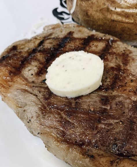 Truffle Compound Butter for Steak Caesar Butter, Compound Butter For Steak, Butter For Steak, Leftover Sour Cream, Herb Butter For Steak, Ground Bison Recipes, Quesadilla Recipes Beef, Leftover Steak Recipes, Kale Smoothie Recipes