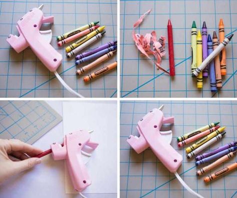 hot glue gun crafts crayon in hot glue gun to make wax seals! hot glue gun crafts Crafting Hacks, Hot Glue Crafts, Kat Haken, Glue Art, Diy And Crafts Sewing, Wood Projects Diy, Video Games For Kids, Creative Stuff, Glue Crafts