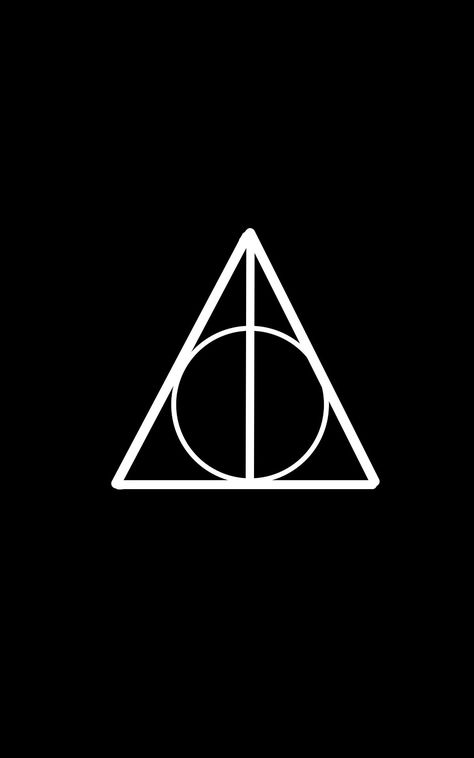 Deathy Hollows, Harry Potter Triangle Symbol, Deathly Hallows Wallpaper, Harry Potter Deathly Hallows Symbol, Geometrical Prints, Deathly Hallows Book, Harry Potter Marathon, Harry Potter Symbols, Deathly Hallows Symbol