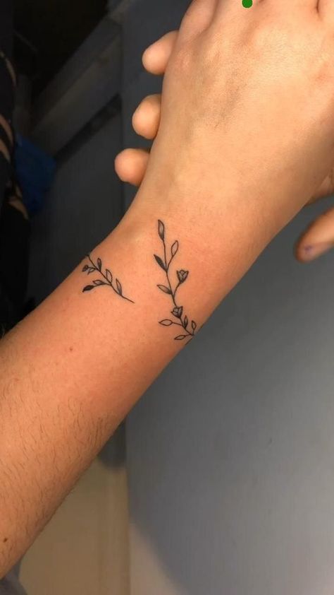 Arm Wrap Tattoo, Wrap Around Wrist Tattoos, Around Arm Tattoo, Wrap Around Tattoo, Wrap Tattoo, Feminine Tattoo Sleeves, Flower Wrist Tattoos, Latest Tattoos, Wrist Tattoos For Women